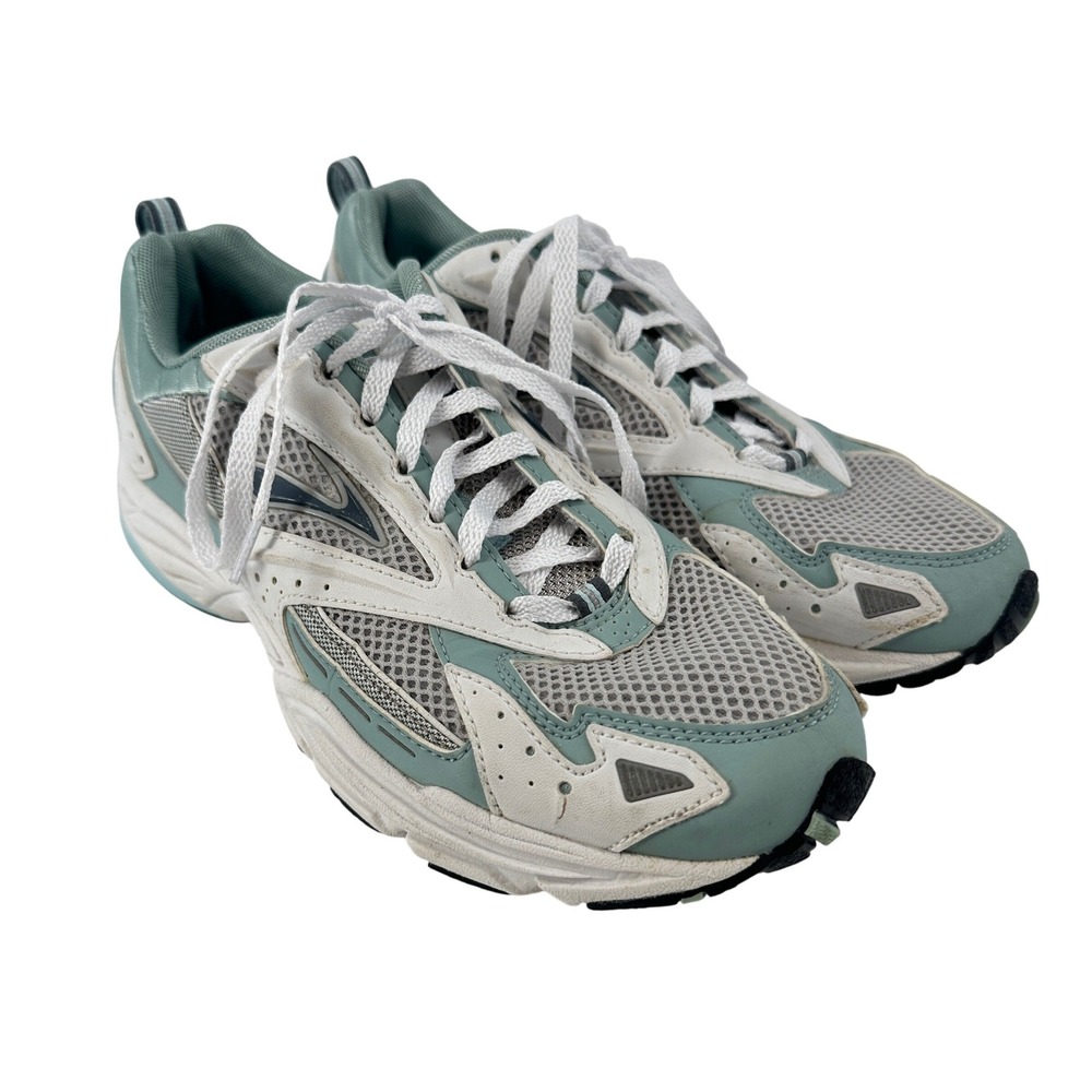 Brooks Illusion 2 Womens Running Shoes Sneakers Teal White Size 8 Medium B